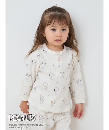 【PEANUTS PUPPIES】【BABY】総柄プルオーバー