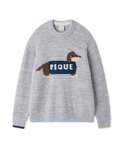 ジェラートピケ ベビモコダックスフンドジャガードプルオーバー リブボーダーパンツ ベビモコダックスフンドジャガードプルオーバー｜ジェラートピケの通販