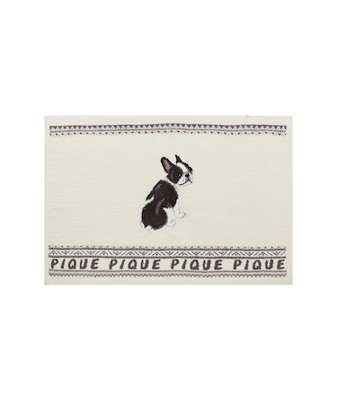 【HOMME】パウダーノルディック DOGジャガードブランケット