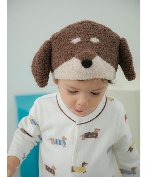 【BABY】ベビモコダックスフンドキャップ