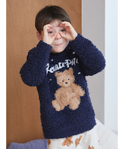 【HOLIDAY】【KIDS】ジェラートスノーベアプルオーバー