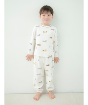 【KIDS】ダックスフンド柄ロングパンツ