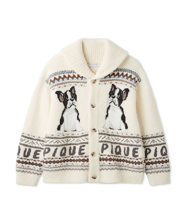 【HOMME】 パウダーノルディック DOGジャガードカウチン