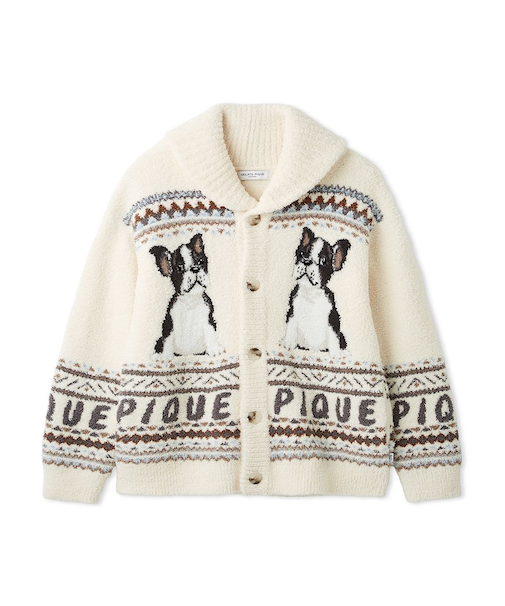 【HOMME】 パウダーノルディック DOGジャガードカウチン