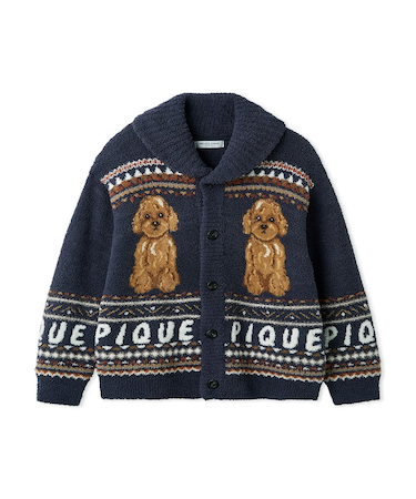 【HOMME】 パウダーノルディック DOGジャガードカウチン