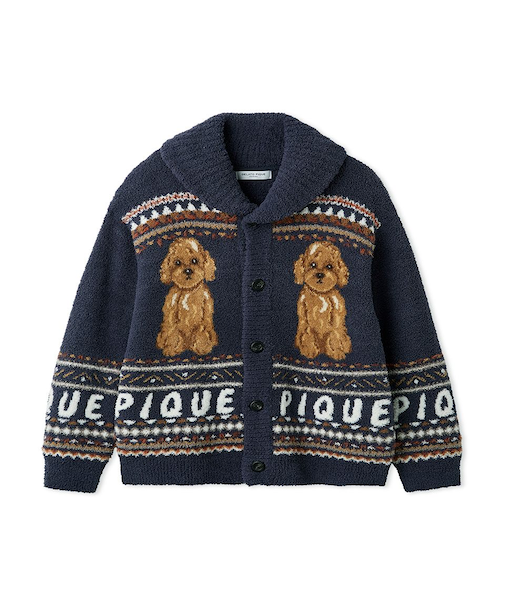 【HOMME】 パウダーノルディック DOGジャガードカウチン