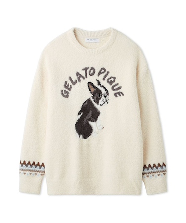 【HOMME】パウダーDOGジャガードプルオーバー