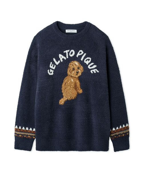 【HOMME】パウダーDOGジャガードプルオーバー