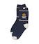 【HOMME】パウダーDOG刺繍ソックス