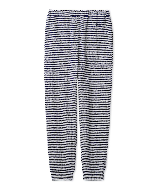 【HOLIDAY】【HOMME】ボーダーふくれジャガードロングパンツ