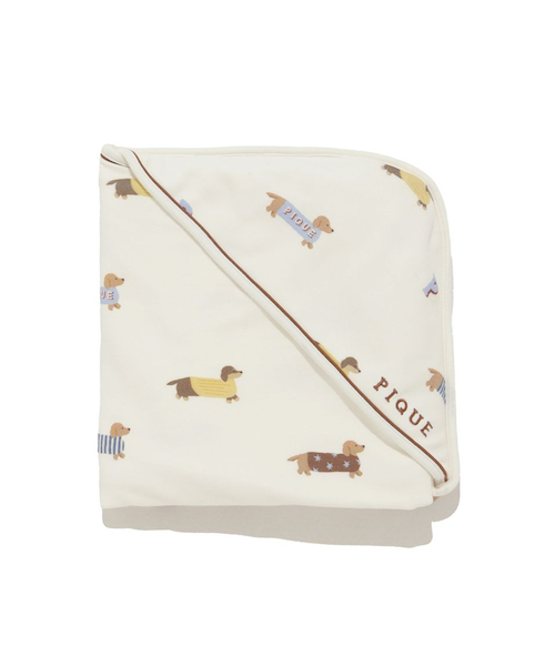 BABY】ダックスフンド柄ブランケット｜ジェラートピケの通販｜&mall