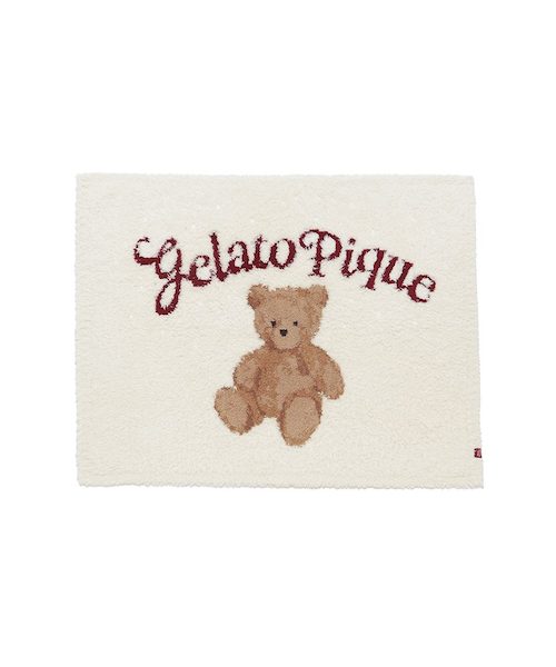 HOLIDAY】ジェラートスノーベアジャガードブランケット｜ジェラート