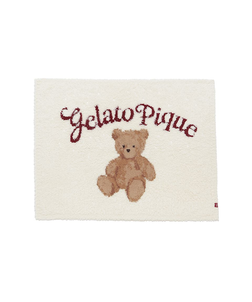 【HOLIDAY】ジェラートスノーベアジャガードブランケット