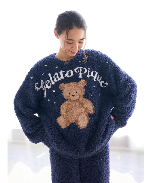 【HOLIDAY】ジェラートスノーベアジャガードプルオーバー