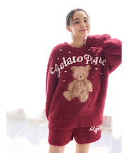 【HOLIDAY】ジェラートスノーベアジャガードプルオーバー