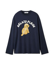 【HOMME】 DOGワンポイントプリントロンT