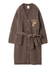 パウダーエンブレムモチーフロングカーディガン