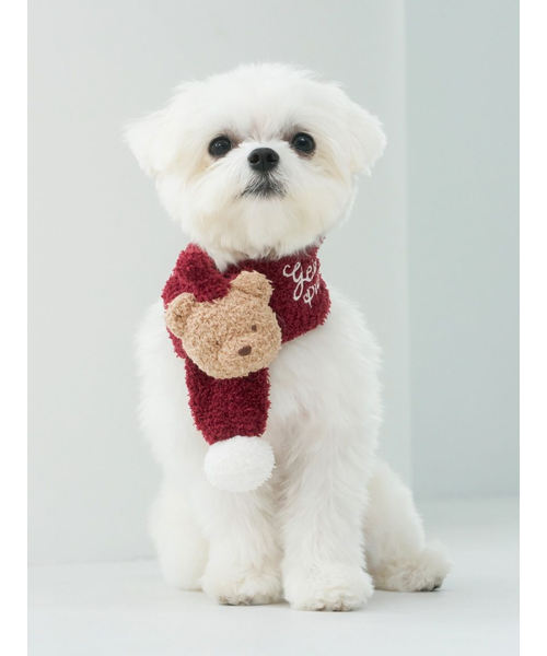 HOLIDAY】【CAT&DOG】ベビモコベアマフラー｜ジェラートピケの通販