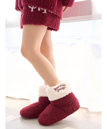 【Sleep】【HOLIDAY】 サンタ ルームブーツ