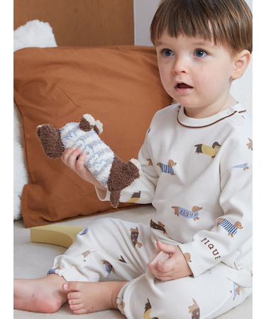 【BABY】ベビモコダックスフンドラトル