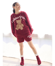 【HOLIDAY】ジェラートスノーベアジャガードショートパンツ