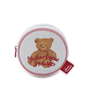 【HOLIDAY】ベア丸型ポーチ