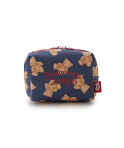 【HOLIDAY】ベア総柄ポーチ