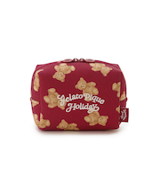 【HOLIDAY】ベア総柄ポーチ