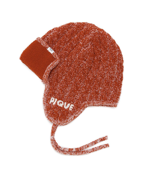 【HOMME】メランジイヤーフラップハット