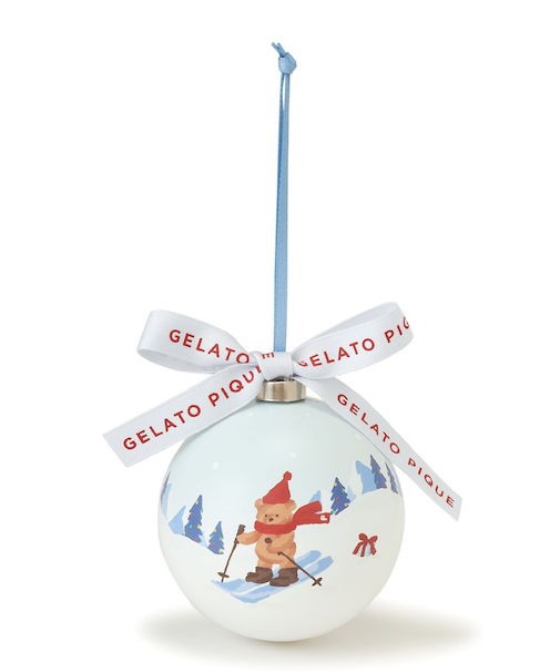 【HOLIDAY】スキーベアオーナメント