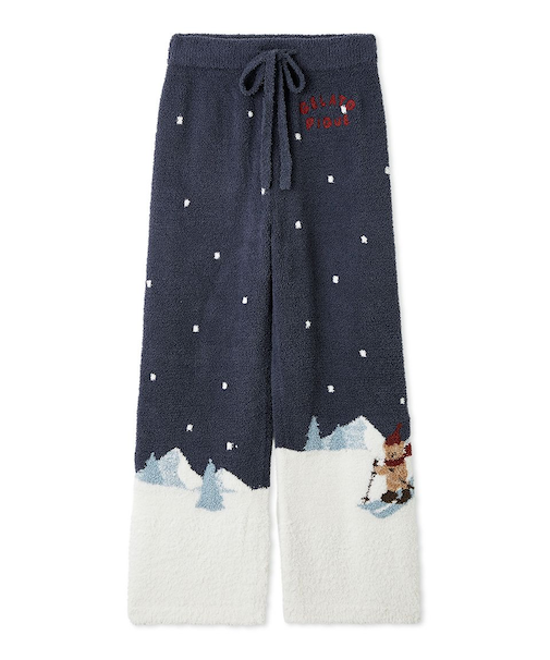 【HOLIDAY】スキーベアジャガードロングパンツ