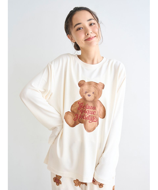 【HOLIDAY】ベアワンポイントロンT