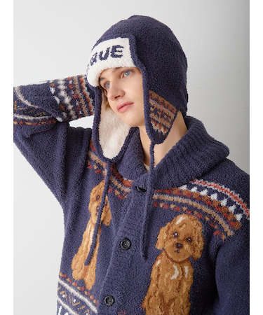 【HOMME】 パウダーDOGニットキャップ