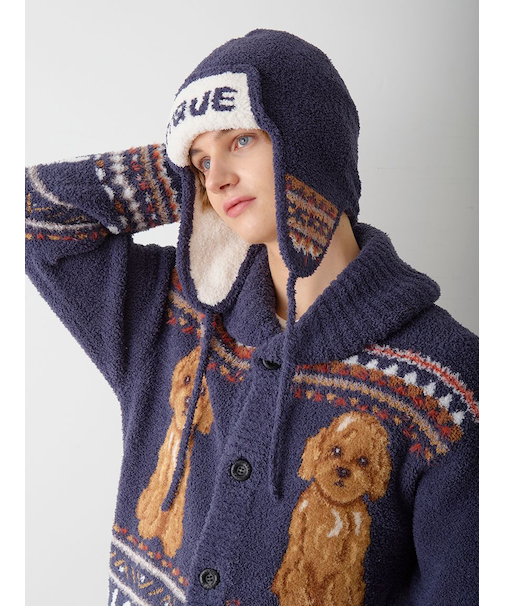 【HOMME】 パウダーDOGニットキャップ