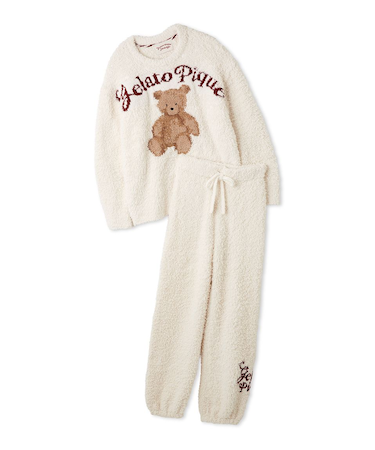 【ONLINE限定】【HOLIDAY】ジェラートスノーベアジャガードプルオーバー&ロングパンツ