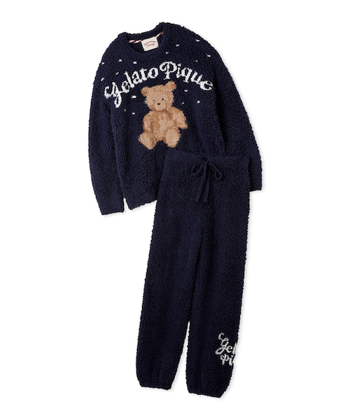 ONLINE限定】【HOLIDAY】ジェラートスノーベアジャガードプルオーバー