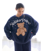 【ONLINE限定】【HOLIDAY】ジェラートスノーベアジャガードプルオーバー&ロングパンツ