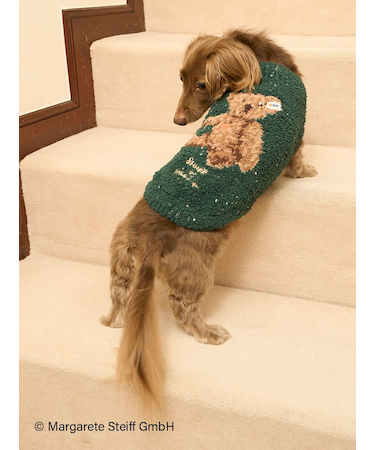 【Steiff】【CAT&DOG】ハイネックプルオーバー