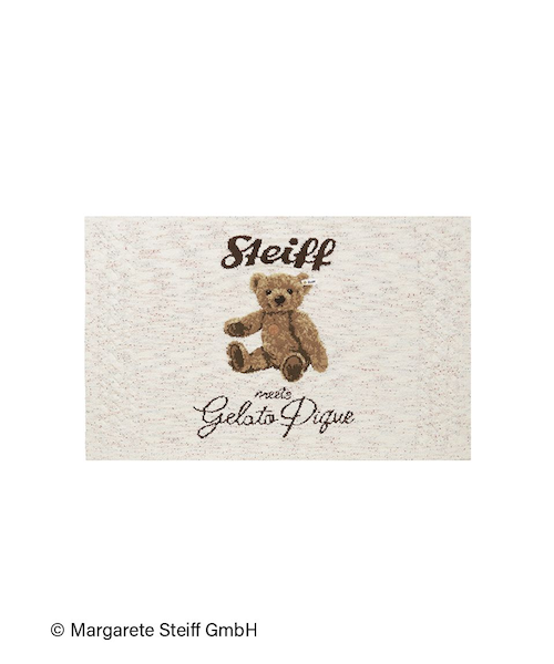 Steiff】パウダーネップジャガードブランケット｜ジェラートピケの通販