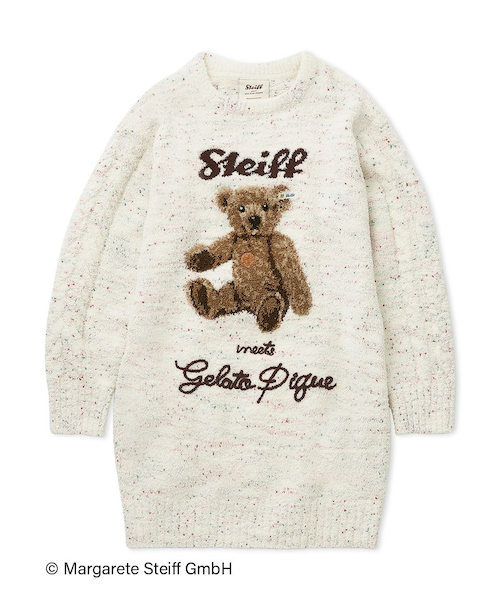 Steiff】パウダーネップジャガードワンピース｜ジェラートピケの通販