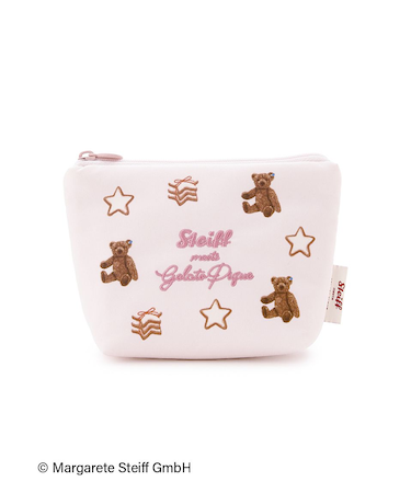 【Steiff】総柄ティッシュポーチ