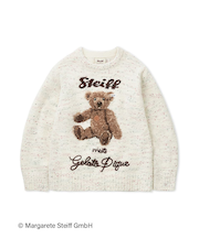 【Steiff】パウダーネップジャガードプルオーバー