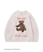 【Steiff】パウダーネップジャガードプルオーバー