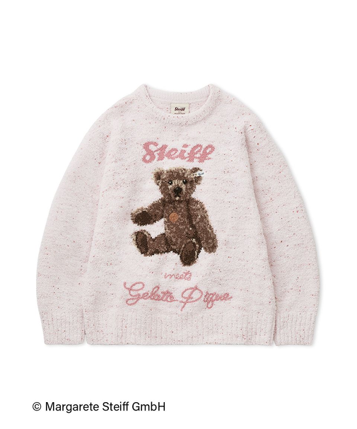 【Steiff】パウダーネップジャガードプルオーバー