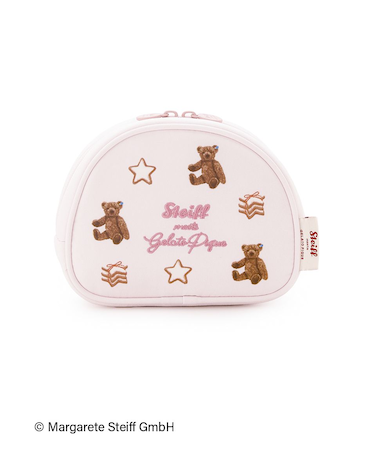 【Steiff】総柄ポーチ