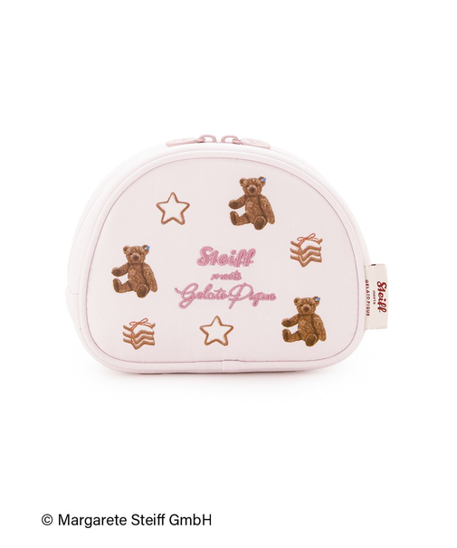 【Steiff】総柄ポーチ