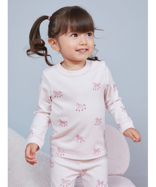 【BABY】ポニー柄プルオーバー