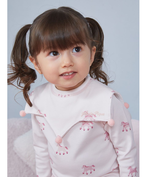 【BABY】ポニー柄スタイ