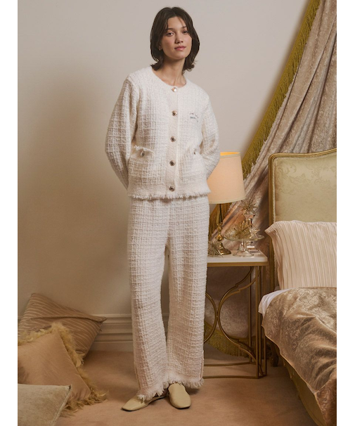 【JOEL ROBUCHON】ツイードモコロングパンツ