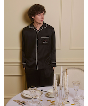 【JOEL ROBUCHON】【HOMME】サテンシャツ